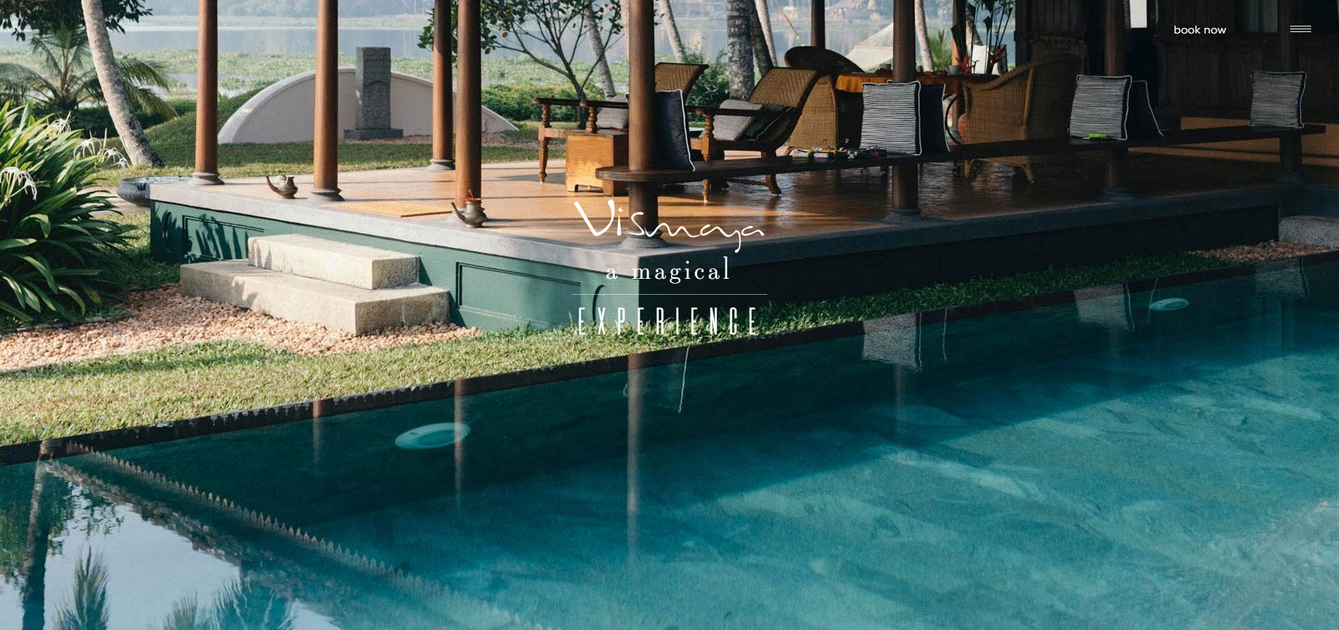 Luxury Villa Branding & Website Design - Screenshot 01