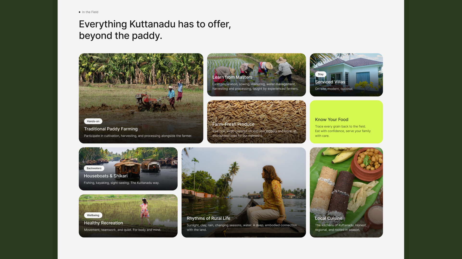Serviced Villa & Community Farming Experience – Arayaal - Screenshot 02