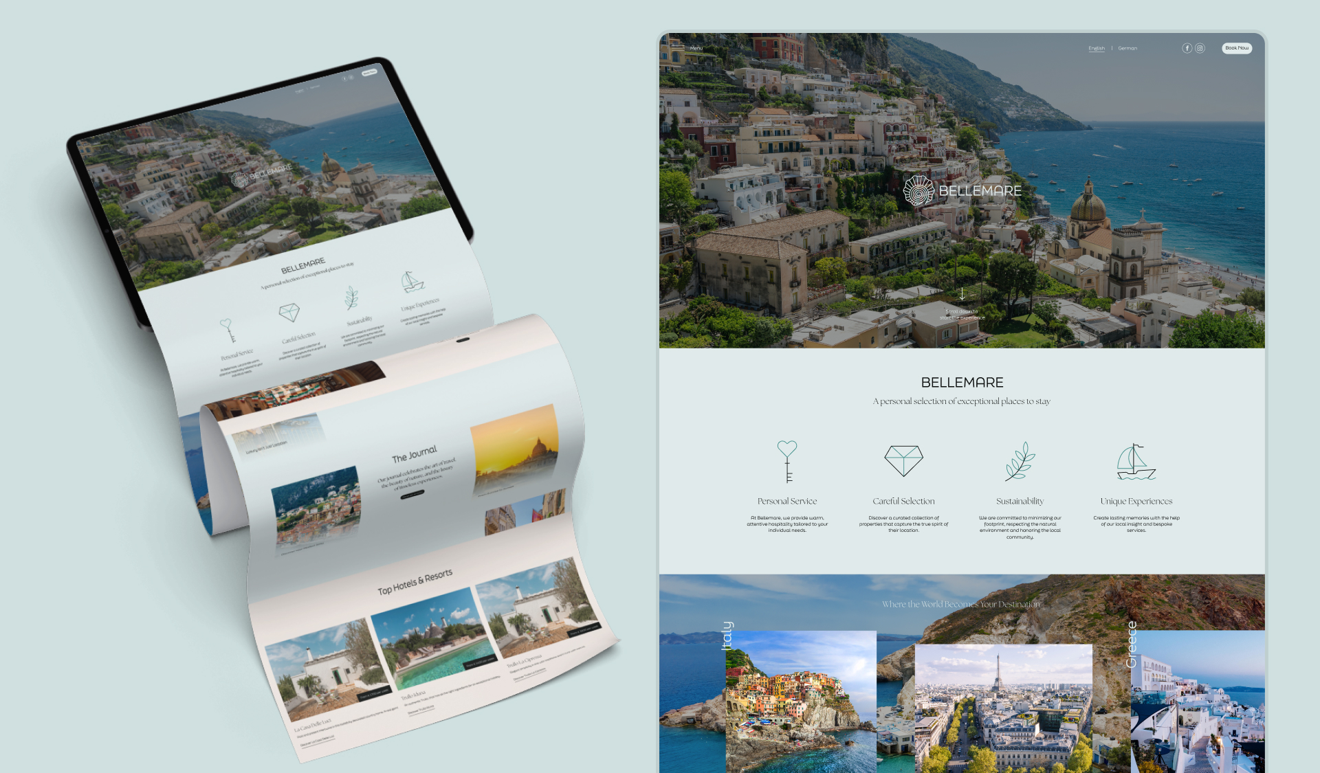 Premium Travel & Tourism Platform – Bellemare Travel - Inspiring travel through visual storytelling