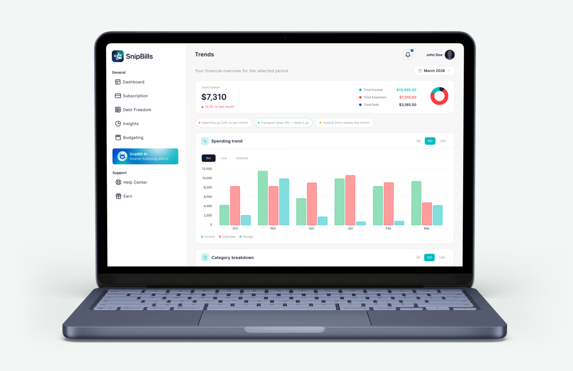 Personal Finance App UX/UI Design - Screenshot 04